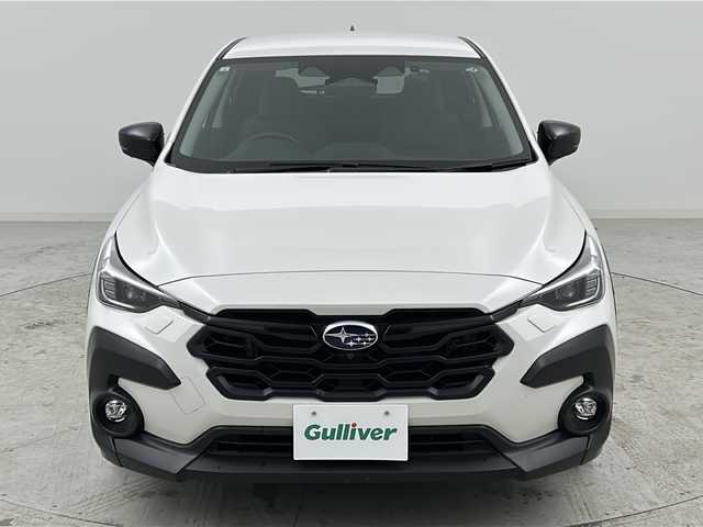 スバル クロストレック ツーリング 宮城県 2024(令6)年 5.2万km クリスタルホワイトP 禁煙車/アイサイト/・プリクラッシュブレーキ/・エマージェンシーレーンキープ/・車線逸脱防止システム/・アダプティブクルーズコントロール/パノラミックビューモニター/後退時ブレーキアシスト/後側方警戒支援システム/ステアリング連動ヘッドランプ/純正11.6インチSDナビ/・BT/USB/iPod/AppleCarPlay/AndroidAuto/フルセグTV/ビルトインETC/前後ドライブレコーダー/前席シートヒーター/前席パワーシート/革巻きステアリング/ステアリングスイッチ/ステアリングヒーター/電動パーキングブレーキ/プッシュスタート/スマートキー/LEDヘッドライト/LEDフォグランプ/純正17インチアルミホイール/純正フロアマット/横滑り防止装置