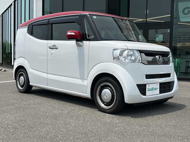 ホンダ Ｎ ＢＯＸ スラッシュ G ターボLインテリアカラーパッケージ 鹿児島県 2019(令1)年 4.2万km プラチナホワイトパール 純正Gathersナビ　VXM-194Ci/(CD/AM/FM/Bluetooth)/バックカメラ/ETC/クルーズコントロール/横滑り防止装置/シティブレーキアクティブシステム/前席シートヒーター/パドルシフト/USB/モード切替ステアリング/プッシュスタート/純正フロアマット/オートライト/パワーウィンドウ/パワーステアリング/ドアバイザー/取扱説明書/保証書