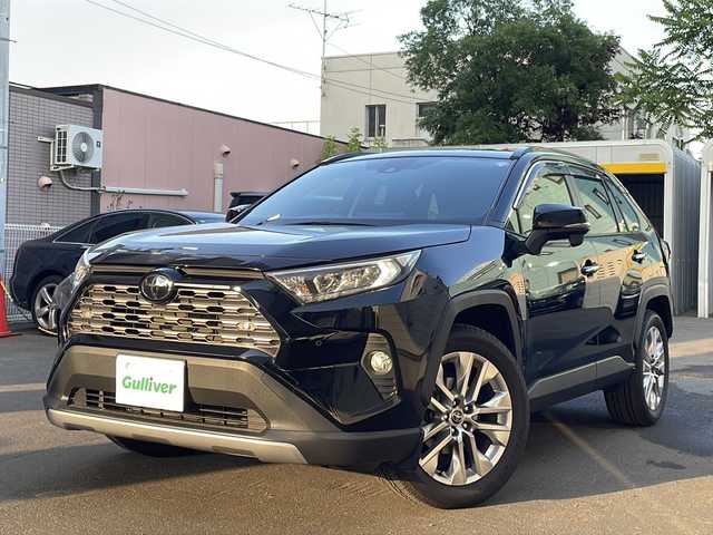 トヨタ ＲＡＶ４ G Zパッケージ 道央・札幌 2019(令1)年 2.6万km アティチュードブラックマイカ 純正ナビ(TV、SD、FM、AM、BT)/純正フロアマット/純正ドアバイザー/シートヒーター前席/ステアリングヒーター/オートライト/オートハイビーム/バックカメラ/ETC/メモリーシート/横滑り防止/レーンアシスト/電格ミラー