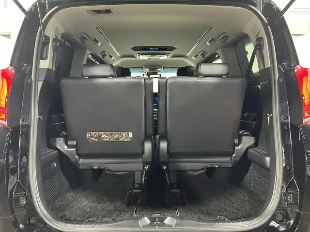 トヨタ アルファード S Cパッケージ 大阪府 2019(令1)年 4.6万km ブラック ＡＬＰＩＮＥナビＴＶ　後席モニター　三眼ＬＥＤ　黒革シート　パワーシート／ヒーター／エアコン　電動リアゲート　デジタルインナーミラー　衝突軽減　レーダーＣ　ＢＳＭ　前後ドラレコ　１００Ｖ電源