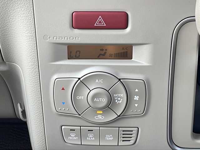 スズキ ラパン X 三重県 2020(令2)年 0.6万km ノクターンブルーパール 社外ナビ/コーナーセンサー/衝突軽減ブレーキ/レーンキープアシスト/横滑り防止/アイドリングストップ/革巻きステアリング/純正フロアマット/前席シートヒーター/電動格納ミラー/禁煙車