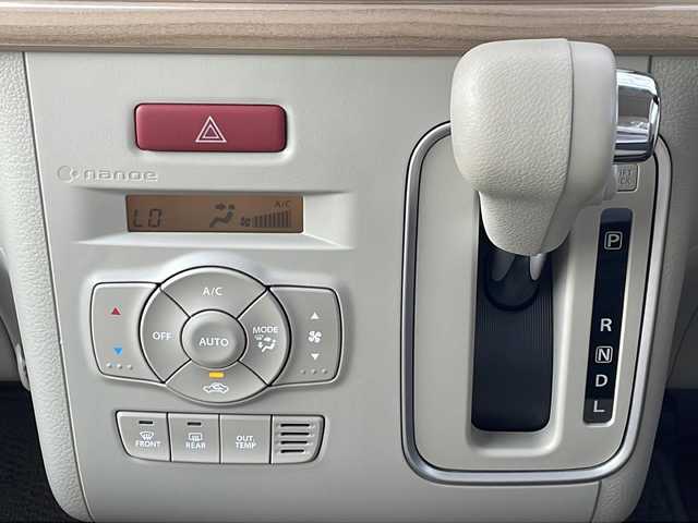 スズキ ラパン X 三重県 2020(令2)年 0.6万km ノクターンブルーパール 社外ナビ/コーナーセンサー/衝突軽減ブレーキ/レーンキープアシスト/横滑り防止/アイドリングストップ/革巻きステアリング/純正フロアマット/前席シートヒーター/電動格納ミラー/禁煙車