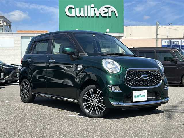 ダイハツ キャスト スタイル G VS SAⅢ 石川県 2022(令4)年 0.7万km ダークエメラルドマイカ 社外ＳＤナビ【AM/FM/フルセグTV/Bluetooth】/全方位カメラ　/前席シートヒーター　/プッシュスタート　/LEDヘッドライト/オートライト/オートマチックハイビーム/純正アルミホイール　/純正フロアマット　/衝突軽減システム　/アイドリングストップ　/ベンチシート　/Wエアバッグ/パワーウィンドウ/パワーステアリング