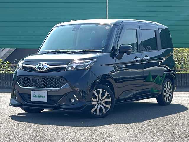 トヨタ タンク カスタムG－T 茨城県 2016(平28)年 2.4万km ブラックマイカメタリック 純正9インチSDナビ/バックカメラ/コーナーセンサー/スマートアシスト2/衝突被害軽減システム/両側パワースライドドア/クルーズコントロール/LEDヘッドライト/オートライト/オートマチックハイビーム/シートヒーター/純正アルミホイール/アイドリングストップ/ドライブレコーダー/ETC/プッシュスタート/スマートキー/禁煙車