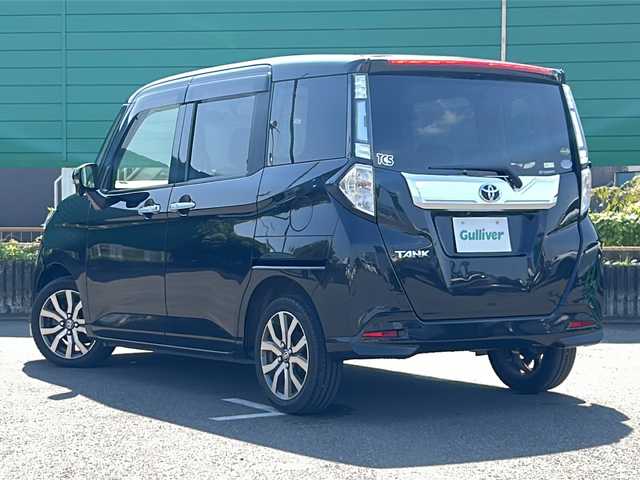 トヨタ タンク カスタムG－T 茨城県 2016(平28)年 2.4万km ブラックマイカメタリック 純正9インチSDナビ/バックカメラ/コーナーセンサー/スマートアシスト2/衝突被害軽減システム/両側パワースライドドア/クルーズコントロール/LEDヘッドライト/オートライト/オートマチックハイビーム/シートヒーター/純正アルミホイール/アイドリングストップ/ドライブレコーダー/ETC/プッシュスタート/スマートキー/禁煙車