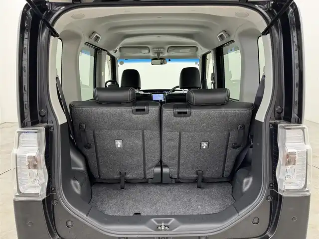 ダイハツ タント カスタム RS トップED SA Ⅲ 福岡県 2017(平29)年 5.6万km ブラックマイカメタリック 純正ナビ／フルセグＴＶ　/ＥＴＣ　/両側パワースライドドア　/バックカメラ　/シートヒーター　/衝突被害軽減システム　/横滑り防止　/オートライト　/アイドリングストップ　/純正１５インチＡＷ　/ステアリングスイッチ