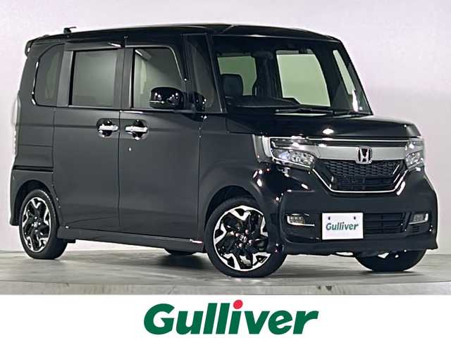 ホンダ Ｎ ＢＯＸ カスタム G L ターボ ホンダセンシング 広島県 2020(令2)年 3万km クリスタルブラックパール 禁煙車/ターボ/ホンダセンシング/・衝突軽減ブレーキ〈CMBS〉/・誤発進抑制機能/・歩行者事故低減ステアリング/・先行車発進お知らせ機能/・標識認識機能/・路外逸脱抑制機能/・ACC〈アダプティブ・クルーズ・コントロール〉/・LKAS〈車線維持支援システム〉/・後方誤発進抑制機能/・オートハイビーム/純正ナビ/・フルセグ/CD/DVD/Bluetooth/MusicRack/バックカメラ/両側パワースライドドア/革巻きステアリング/パドルシフト/ステアリングスイッチ/ハーフレザーシート/シートヒーター（D/N）/LEDヘッドライト/LEDフォグランプ/ドアバイザー/純正ドライブレコーダー/ETC/リアサンシェード/純正15インチアルミホイール