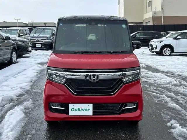 ホンダ Ｎ ＢＯＸ カスタム G L ホンダセンシング 山形県 2019(平31)年 8万km ミラノレッド 4WD/ホンダセンシング/純正SDナビ/　　【CD DVD BT フルセグ USB】/バックカメラ/両側パワースライドドア/レーダークルーズコントロール/LEDヘッドライト/シートヒーター/純正14インチアルミホイール/アイドリングストップ/ステアリングスイッチ/電動格納ウィンカーミラー/フォグランプ/スマートキー×2/ETC