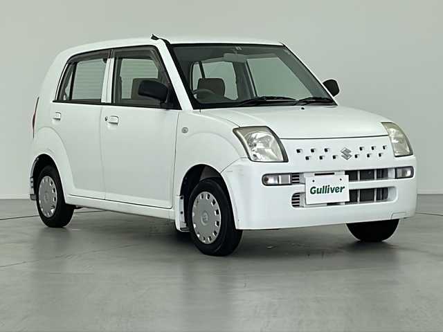 スズキ アルト EⅡ 岐阜県 2008(平20)年 5.7万km スペリアホワイト 社外オーディオ/純正ホイールキャップ/純正フロアマット/ドアバイザー/エアコン/パワーウィンドウ/ヘッドライトレベライザー/リモコンキー/スペアキー　
