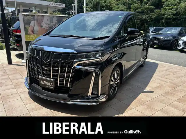 トヨタ アルファード S Cパッケージ 大阪府 2021(令3)年 3.4万km ブラック サンルーフ/後席モニター/黒革/パワーシート/Dシートメモリ/エアシートヒーター/ステアリングヒーター/純正ナビ/TV/360度カメラ/純正18インチAW/クリアランスソナー/ブラインドスポット/電動リアゲート/ETC/ドラレコ