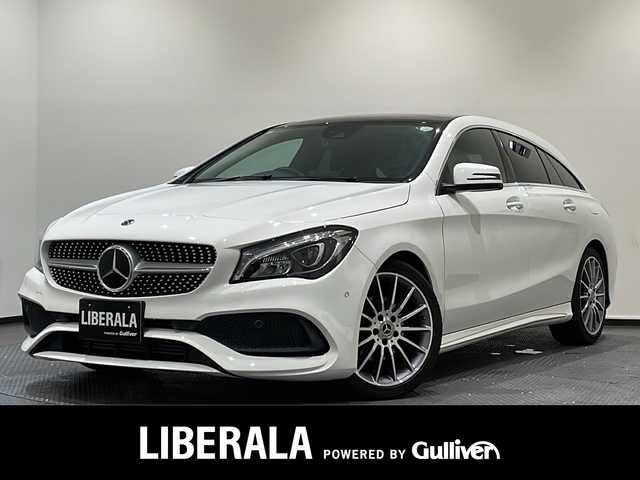 メルセデス・ベンツ ＣＬＡ１８０ Sブレイク AMG スタイル 新潟県 2018(平30)年 4.6万km ポーラホワイト レーダーセーフティパッケージ/・ブラインドスポットアシスト/・ディスタンスパイロット/・レーンキーピングアシスト/AMGプレミアムパッケージ/プレミアムパッケージ/・メモリー付フルパワーシート/・電動ランバーサポート/・アンビエントライト/・パノラミックスライディングルーフ/アクティブブレーキアシスト/アテンションアシスト/ロケイターライディングイルミネーション/EASY-PACK自動開閉テールゲート/パーキングアシストリヤビューカメラ/ナビゲーションシステム/・TV/Apple CarPlay/CD/BT/シートヒーター/ETC