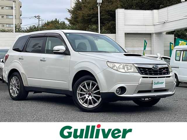 スバル フォレスター tS 東京都 2011(平23)年 6.9万km サテンホワイトパール AWD/社外ナビ（AVIC-HRZ900)/フルセグTV・DVD再生機能あり/クルーズコントロール/パドルシフト/パワーシート(D＋N席）/シートヒーター(D＋N席）/HIDライト/フロントSTIエアロ/フロントドライブレコーダー/STI１７インチアルミ/スタッドレスタイヤ積込