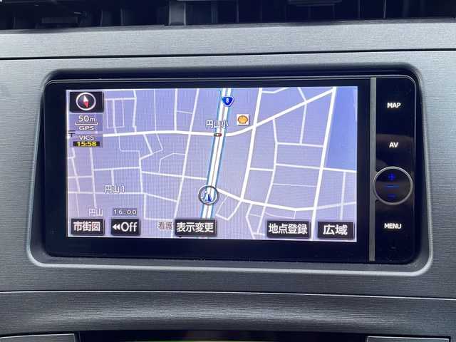 トヨタ プリウス S 福井県 2012(平24)年 8.4万km ブラック (株)IDOMが運営する【じしゃロン福井店】の自社ローン対象車両になります。こちらは現金またはオートローンご利用時の価格です。自社ローンご希望の方は別途その旨お申付け下さい/純正ナビ（CD・DVD・BT接続可）/フルセグテレビ/バックカメラ/ETC/HID/フォグランプ