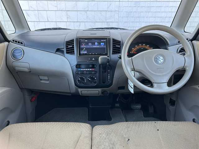 スズキ パレット L 群馬県 2012(平24)年 6.9万km クリアベージュメタリック 社外SDナビ（Panasonic CN-E330D）/(FM/AM/CD/BT/ワンセグTV)/プッシュスタート/パワステ/D席オートパワーウィンドウ/D席バニティミラー/スマートキー/マニュアルエアコン/バックカメラ/Yupiteru製ドラレコ/両側イージークローザースライドドア/ハロゲンヘッドライト/ヘッドライトレベライザー/ドアバイザー/電格ミラー/純正フロアマット/純正ホイールキャップ付き13インチスチールホイール/スペアキー×1