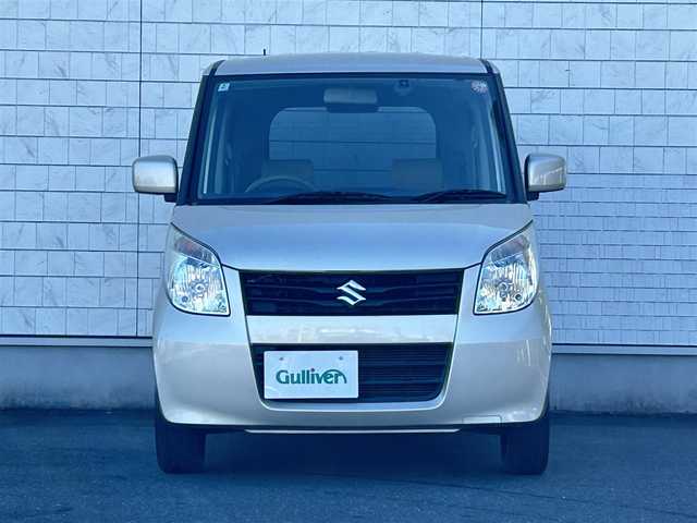 スズキ パレット L 群馬県 2012(平24)年 6.9万km クリアベージュメタリック 社外SDナビ（Panasonic CN-E330D）/(FM/AM/CD/BT/ワンセグTV)/プッシュスタート/パワステ/D席オートパワーウィンドウ/D席バニティミラー/スマートキー/マニュアルエアコン/バックカメラ/Yupiteru製ドラレコ/両側イージークローザースライドドア/ハロゲンヘッドライト/ヘッドライトレベライザー/ドアバイザー/電格ミラー/純正フロアマット/純正ホイールキャップ付き13インチスチールホイール/スペアキー×1