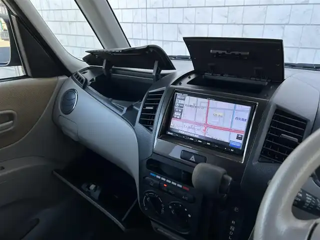 スズキ パレット L 群馬県 2012(平24)年 6.9万km クリアベージュメタリック 社外SDナビ（Panasonic CN-E330D）/(FM/AM/CD/BT/ワンセグTV)/プッシュスタート/パワステ/D席オートパワーウィンドウ/D席バニティミラー/スマートキー/マニュアルエアコン/バックカメラ/Yupiteru製ドラレコ/両側イージークローザースライドドア/ハロゲンヘッドライト/ヘッドライトレベライザー/ドアバイザー/電格ミラー/純正フロアマット/純正ホイールキャップ付き13インチスチールホイール/スペアキー×1