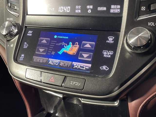 トヨタ クラウン ハイブリッド アスリートS 福岡県 2015(平27)年 9.6万km プレシャスブラックパール 純正HDDナビゲーション/フルセグテレビ/バックカメラ/パワーシート/本革シート/ETC/ハンドルヒーター/シートヒーター/シートクーラー/ドライブレコーダー前後/純正18インチアルミホイール/オートライト/スマートキー/プッシュスタートエンジン/ドアバイザー