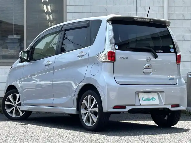 日産 デイズ ハイウェイスターG 福岡県 2015(平27)年 5.1万km クールシルバー 純正メモリナビ【MM115D-W】/　(AM/FM/CD/Bluetooth/iPod/WALKMAN/フルセグTV)/アラウンドビューモニター/バックモニター/ブレーキアシスト/純正15インチアルミホイール/電格ウィンカーミラー/ドアバイザー/ステアリングスイッチ/オートライト/社外フロアマット/ISOFIX/スペアキー×1(板キー)/保証書/取扱説明書/ナビ取扱説明書