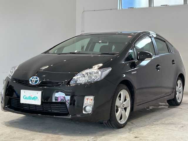 トヨタ プリウス S ツーリングセレクション 宮城県 2010(平22)年 5.9万km ブラック 純正ナビ/フルセグTV/ドライブレコーダー/スマートキー/プッシュスタート/オートライト/ツーリング17インチ/ETC/LEDヘッドライト/フロアマット