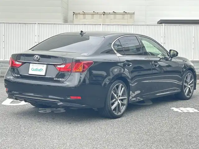レクサス ＧＳ 450h Iパッケージ 群馬県 2012(平24)年 7.8万km スターライトブラックガラスフレーク 純正ナビ(AM・FM/CD・DVD/BT)/フルセグTV/ビルトインETC/パドルシフト/クルーズコントロール/横滑り防止装置/レザーシート/パワーシート(D/N席)/シートヒーター(D/N席)/エアーシート(D/N席)/純正フロアマット/ステアリングヒーター/オートライト/LEDヘッドライト/プッシュスタート/スマートキー×2/取扱説明書
