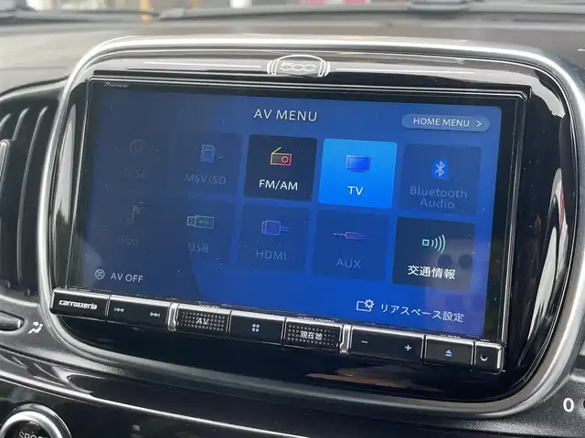 アバルト ５９５ スコルピオーネオーロ 福岡県 2021(令3)年 1.4万km 黒 ２００台限定車/レコードモンツァ（マフラー）/BeatsAudioプレミアムサウンドシステム/専用ハーフレザー/社外メモリナビ　/・地デジ/・Bluetooth/・バックカメラ/ブーストメーター/ステアリングスイッチ/KONI製リアアブソーバー/純正ツインスポーク１７ＡＷ/ドラレコ/ＥＴＣ
