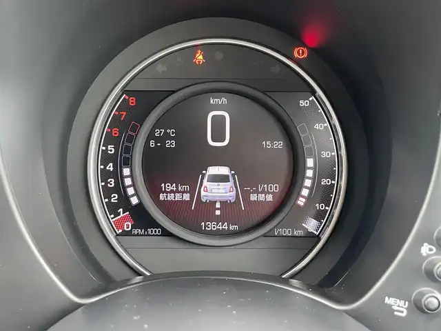 アバルト ５９５ スコルピオーネオーロ 福岡県 2021(令3)年 1.4万km 黒 ２００台限定車/レコードモンツァ（マフラー）/BeatsAudioプレミアムサウンドシステム/専用ハーフレザー/社外メモリナビ　/・地デジ/・Bluetooth/・バックカメラ/ブーストメーター/ステアリングスイッチ/KONI製リアアブソーバー/純正ツインスポーク１７ＡＷ/ドラレコ/ＥＴＣ