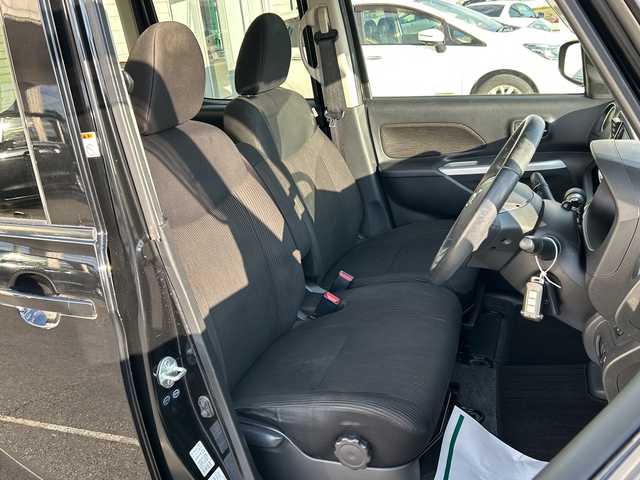 日産 デイズ ルークス HWS X Vセレ +SeftyⅡ 茨城県 2015(平27)年 7.3万km ブラック 純正７インチＳＤナビ【MC314D-W】/(地デジTV・CD・DVD・BT・ラジオ再生)/片側パワースライドドア/衝突軽減システム/横滑り防止機能/ETC/純正14インチアルミホイール/純正フロアマット/スマートキー/プッシュスタート