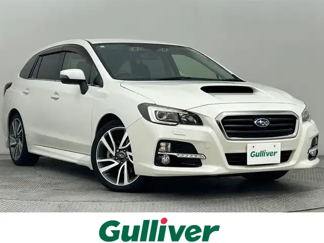 スバル レヴォーグ 1．6GT－S アイサイト 道央・札幌 2014(平26)年 6.9万km クリスタルホワイトP ・４WD/・社外SDナビ/　BT／CD／DVD／SD／フルセグ/・社外ETC/・バックカメラ/・アイサイト/・衝突軽減ブレーキ/・先行車捕捉/・先行車発進お知らせ/・レーンキープアシスト/・後退速度リミッター/・ヒルスタートアシスト/・SI-DRIVE/・パドルシフト/・前席パワーシート/・純正フロアマット/・純正サマー18インチAW/・LEDヘッドライト/・オートライト/・フロントフォグライト/・バックフォグライト/・プッシュスタート/・スマートキー/・スペアキー/・LEDアクセサリライナー/・ドアミラーウィンカー/・ドアバイザー/・トノカバー