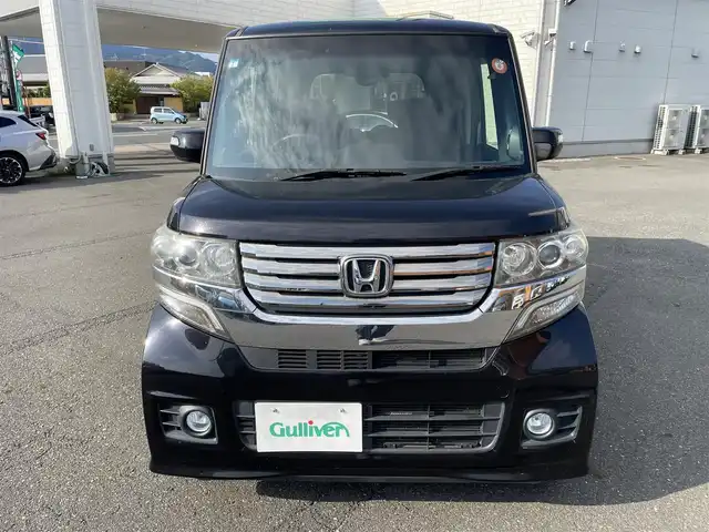 ホンダ Ｎ ＢＯＸ カスタム G ターボパッケージ 静岡県 2013(平25)年 7.7万km プレミアムゴールドパープルパール ワンオーナー/4WDターボ/純正メモリナビ/・ワンセグTV/SD/DVD/CD/USB/バックカメラ/プッシュスタート/スマートキーx2/パドルシフト/HIDライト/オートライト/フォグライト/両側パワースライドドア/クルーズコントロール/純正１５インチAW/純正フロアマット/取扱説明書/新車保証書