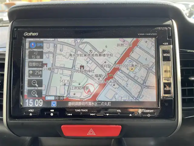 ホンダ Ｎ ＢＯＸ カスタム G ターボパッケージ 静岡県 2013(平25)年 7.7万km プレミアムゴールドパープルパール ワンオーナー/4WDターボ/純正メモリナビ/・ワンセグTV/SD/DVD/CD/USB/バックカメラ/プッシュスタート/スマートキーx2/パドルシフト/HIDライト/オートライト/フォグライト/両側パワースライドドア/クルーズコントロール/純正１５インチAW/純正フロアマット/取扱説明書/新車保証書