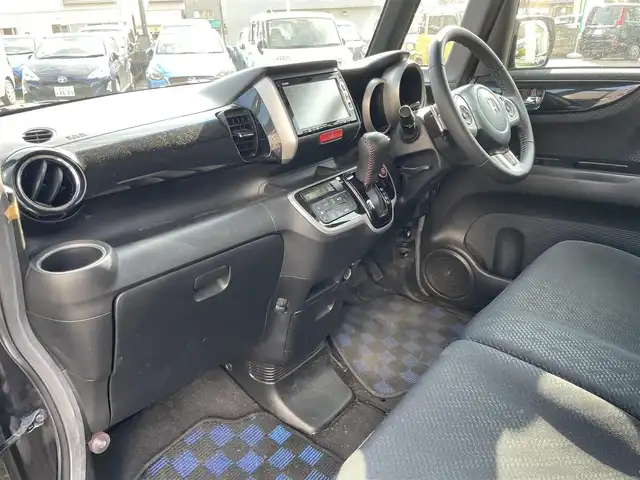 ホンダ Ｎ ＢＯＸ カスタム G ターボパッケージ 静岡県 2013(平25)年 7.7万km プレミアムゴールドパープルパール ワンオーナー/4WDターボ/純正メモリナビ/・ワンセグTV/SD/DVD/CD/USB/バックカメラ/プッシュスタート/スマートキーx2/パドルシフト/HIDライト/オートライト/フォグライト/両側パワースライドドア/クルーズコントロール/純正１５インチAW/純正フロアマット/取扱説明書/新車保証書