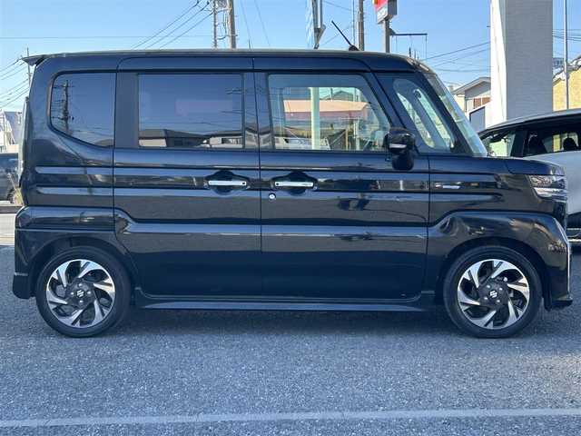 スズキ スペーシア カスタム HYBRID XS 福島県 2025(令7)年 0.8万km ブルーイッシュブラックパール3 ・HYBRID XS 全方位モニター付メモリーナビゲーション/　　スズキコネクト対応通信機装着車/・デュアルセンサーブレーキサポートII/・運転席・助手席・サイド・カーテンエアバック/・１か月　６か月点検済/・ワンオーナー/・純正ナビフルセグTV：BT/・アラウンドビューモニター/・スロットルコントローラー/・ハーフレザーシート/・シートヒーター/・ステアリングヒーター/・クルーズコントロール/・ステアリングリモコン/・両側パワースライドドア/・リアサーキュレーター/・純正１５インチアルミ/・スマートキー/・プッシュスタート/・アームレスト/・オートライト/・LEDヘットライト/・LEDフォグライト/・DSBS/・LDP/・ACC/・標識認識/・発信車お知らせ/・コーナーセンサー/・保証書/・取説