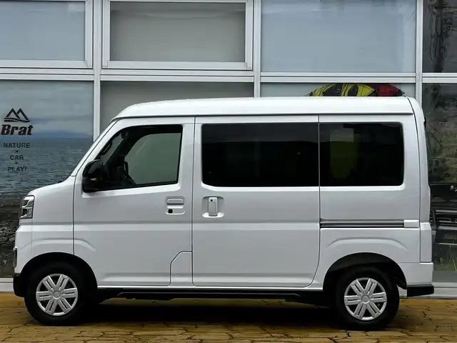 ダイハツ アトレー バン RS 道北・旭川 2025(令7)年 0.2万km シャイニングホワイトパール ターボ/両側パワースライドドア/プッシュスタート/スマートキー/クルーズコントロール/オートライト/LEDヘッドライト/コーナーセンサー