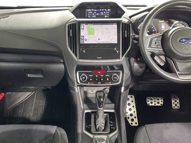 スバル フォレスター スポーツ 神奈川県 2021(令3)年 1.5万km ジャスパーグリーンM アイサイト/純正8型ナビ【CN-FX800D】/・BT/フルセグTV/CD/DVD/SD/USB/バック/サイド/フロントカメラ/ハーフレザーシート/パワーシート(D/N)/シートヒーター(D/N)/メモリシート(D)/電動サイドブレーキ/オートブレーキホールド/アイドリングストップ機能/SRH/ETC/前後ドライブレコーダー/デジタルインナーミラー/革巻きステアリング/ステアリングスイッチ/Autoライト/パドルシフト/ステアリングヒーター/スマートキー/プッシュスタートボタン/LEDヘッドライト/フォグランプ/SNOW/MUDモード/電動格納ミラー　/ウィンカーミラー/純正フロアマット/純正18インチアルミホイール