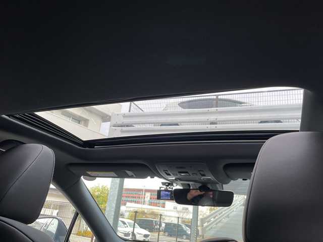 レクサス ＲＸ 450h Fスポーツ 広島県 2021(令3)年 3.7万km ホワイトノーヴァガラスフレーク 禁煙/ムーンルーフ/TRDエアロ（F/S/R）/レクサスセーフティ/・プリクラッシュセーフティ/・レーンディパーチャーアラート/・レーダークルーズコントロール/・オートマチックハイビーム/・先行車発進お知らせ/BSM/RCTA/HUD/クリアランスソナー/純正ナビ/・フルセグ/CD/DVD/Blu-ray/SD/REC/USB/AUX/スマホ連携/パノラミックビューモニター/革巻きステアリング/パドルシフト/ステアリングヒーター/オートライト/パワーバックドア/D/Nパワーシート/シートメモリー/全席シートヒーター/D/Nベンチレーション/LEDヘッドライト/フォグランプ/スマートキー/プッシュスタート/100V1500W電源/前後ドライブレコーダー（TZ-D205W）/ETC2.0