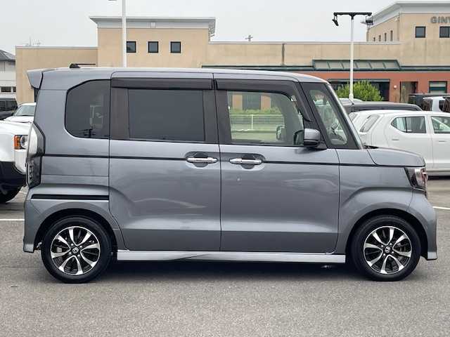 ホンダ Ｎ ＢＯＸ カスタム G L ホンダセンシング 長崎県 2020(令2)年 4.4万km シャイニンググレーM 純正メモリーナビ/CD/DVD/BT/USB/フルセグTV/バックカメラ/両側パワースライドドア/ホンダセンシング/レーンキープアシスト/レーダークルーズコントロール/前席シートヒーター/ステアリングスイッチ/LEDオートライト/コーナーセンサー前後/ドライブレコーダー/ビルトインETC