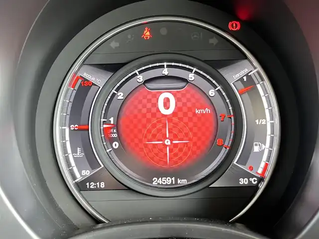 アバルト ５９５ コンペティツィオーネ スティーレ 山形県 2020(令2)年 2.5万km グレー 純正ディスプレイオーディオ/前後ドライブレコーダー/レザーシート/Bluetooth/USB/ステアリングスイッチ/リアセンサー