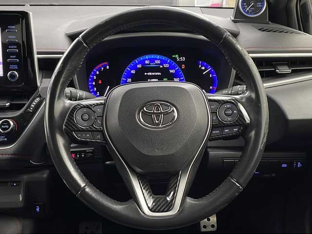 トヨタ カローラ スポーツ G Z 兵庫県 2020(令2)年 2.8万km アティチュードブラックマイカ ・純正ナビ/CD/DVD/USB/Miracast/Bluetooth/TV/Apple CarPlay/Android Auto/・バックカメラ/・ビルトインＥＴＣ2.0/・革巻きステアリング/・パドルシフト/・前席シートヒーター/・Toyota　Safety　Sense/・プリクラッシュセーフティ/・レーントレーシングアシスト/・レーダークルーズコントロール/・オートマチックハイビーム/・ロードサインアシスト/・パーキングサポートブレーキ/・ブラインドスポットモニター/・リヤクロストラフィックアラート/・先行車発進告知/・TRDエアロ（FSR）/・HKSマフラー/・tanabeローダウンスプリング/・PIVOTスロットルコントローラー/・Defiブースト計/・スペアタイヤ/・ＬＥＤヘッドライト/・純正フロアマット/・純正アルミホイール
