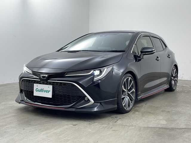 トヨタ カローラ スポーツ G Z 兵庫県 2020(令2)年 2.8万km アティチュードブラックマイカ ・純正ナビ/CD/DVD/USB/Miracast/Bluetooth/TV/Apple CarPlay/Android Auto/・バックカメラ/・ビルトインＥＴＣ2.0/・革巻きステアリング/・パドルシフト/・前席シートヒーター/・Toyota　Safety　Sense/・プリクラッシュセーフティ/・レーントレーシングアシスト/・レーダークルーズコントロール/・オートマチックハイビーム/・ロードサインアシスト/・パーキングサポートブレーキ/・ブラインドスポットモニター/・リヤクロストラフィックアラート/・先行車発進告知/・TRDエアロ（FSR）/・HKSマフラー/・tanabeローダウンスプリング/・PIVOTスロットルコントローラー/・Defiブースト計/・スペアタイヤ/・ＬＥＤヘッドライト/・純正フロアマット/・純正アルミホイール
