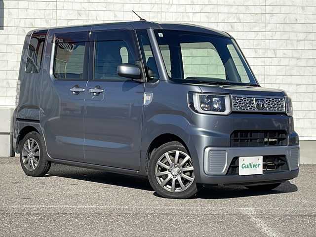 トヨタ ピクシスメガ L 福島県 2015(平27)年 6.1万km タングステングレーM 4WD 純正ナビ ワンセグTV Bluetooth 左側パワースライドドア シートヒーター オートライト HIDライト 横滑り防止 社外アルミホイール スマートキー フロアマット