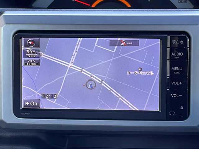 トヨタ ピクシスメガ L 福島県 2015(平27)年 6.1万km タングステングレーM 4WD 純正ナビ ワンセグTV Bluetooth 左側パワースライドドア シートヒーター オートライト HIDライト 横滑り防止 社外アルミホイール スマートキー フロアマット