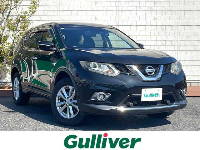 日産 エクストレイル ハイブリッド 20X エマージェンシーブレーキ 茨城県 2015(平27)年 7.6万km ダイヤモンドブラック 純正ナビ/純正AW/バックカメラ/デジタルインナーミラー/スマートキー/スペアキー/前後コーナーセンサー/オートライト/ドライブレコーダー/LED/ステアリングリモコン/ミラーヒーター/純正フロアマット