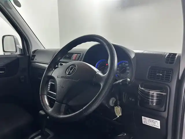 ホンダ バモス G 佐賀県 2014(平26)年 2.7万km アドミラルグレーメタリック CD/AUX/AM・FM/バックカメラ/純正13インチアルミホイール/フロアマット/スペアキー