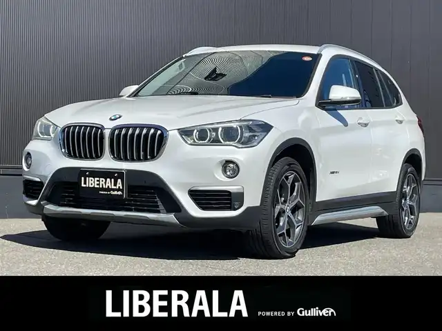 ＢＭＷ Ｘ１ xDrive 18d xライン 道東・釧路十勝 2018(平30)年 6.2万km ミネラルホワイト ４WD/純正HDDナビ/ CD/DVD/BT/USB/リアビューモニター/ミラーETC/衝突軽減ブレーキ/レーンディパーチャーアラート/クルーズコントロール/パークディスタンスコントロール/ヒルアシストコントロール/レザーシート/フロントシートヒーティング/電動フロントシート/電動テールゲート/純正18インチAW/純正フロアマット/スペアキー/取扱説明書/保証書