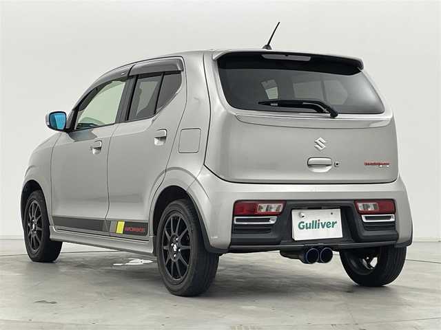 スズキ アルト ワークス 群馬県 2019(平31)年 3.7万km スチールシルバーM carrozzeria7インチディスプレイオーディオ/・AM/FM/CD/DVD/USB/Bluetooth/・AppleCarPlay/AndroidAuto/バックカメラ/HKSマフラー/HKSスーパーパワーフロー/KYBサスペンション/タワーバー/RECAROシート/ETC/純正15インチアルミホイール/プッシュスタート/スマートキー