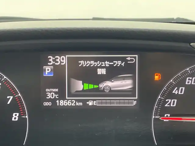 トヨタ シエンタ G 群馬県 2017(平29)年 1.9万km コバルトブルーメタリック 社外オーディオ　衝突被害軽減ブレーキ　レーンアシスト　シートヒーター　ビルトインＥＴＣ　スマートキー　両側電動スライドドア　アイドリングストップ　オートマチックハイビーム　純正フロアマット　ハロゲン
