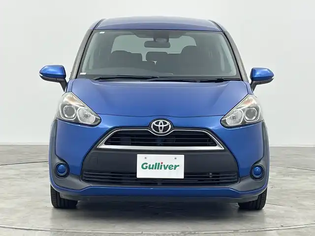 トヨタ シエンタ G 群馬県 2017(平29)年 1.9万km コバルトブルーメタリック 社外オーディオ　衝突被害軽減ブレーキ　レーンアシスト　シートヒーター　ビルトインＥＴＣ　スマートキー　両側電動スライドドア　アイドリングストップ　オートマチックハイビーム　純正フロアマット　ハロゲン