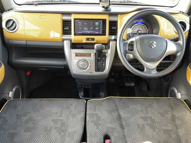 スズキ ハスラー G 石川県 2019(令1)年 7.1万km アクティブイエロー/ホワイト2トーンルーフ ワンオーナー/純正７型SDナビゲーション/【AM/FM・CD/DVD・Bluetooth】/・フルセグTV/・バックカメラ/ビルドインETC/前方ドライブレコーダ―/前席シートヒーター/アイドリングストップ/横滑り防止装置/レーンキープアシスト/衝突被害軽減ブレーキ/純正フロアマット/Wエアバック/スペアキー×１本