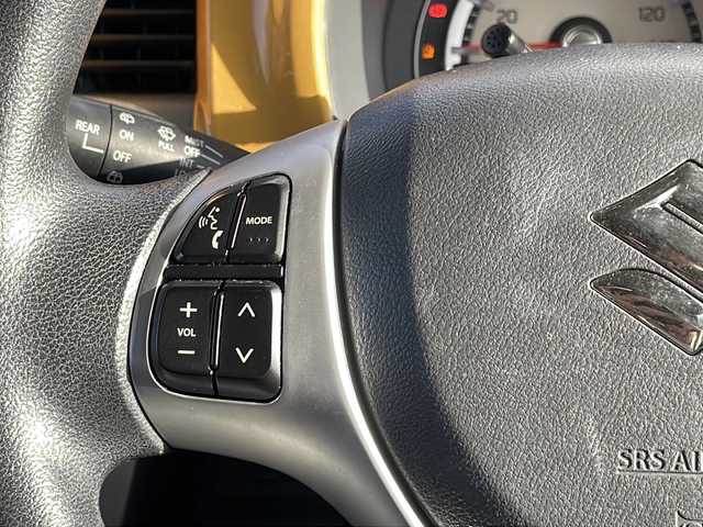 スズキ ハスラー G 石川県 2019(令1)年 7.1万km アクティブイエロー/ホワイト2トーンルーフ ワンオーナー/純正７型SDナビゲーション/【AM/FM・CD/DVD・Bluetooth】/・フルセグTV/・バックカメラ/ビルドインETC/前方ドライブレコーダ―/前席シートヒーター/アイドリングストップ/横滑り防止装置/レーンキープアシスト/衝突被害軽減ブレーキ/純正フロアマット/Wエアバック/スペアキー×１本