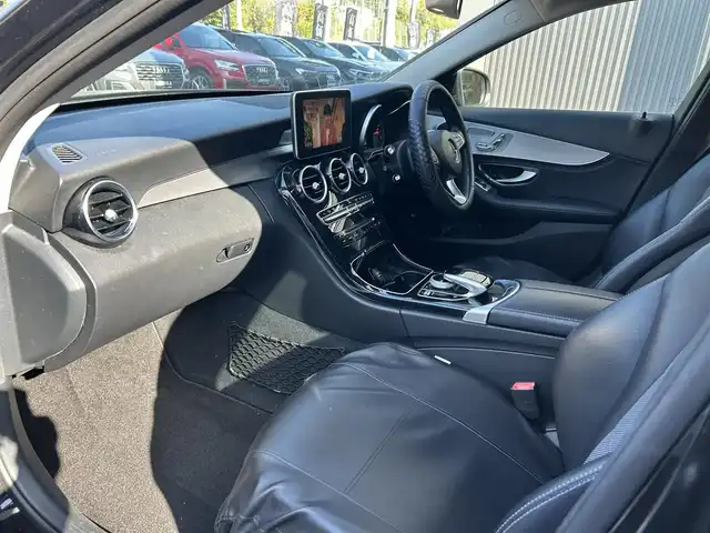 メルセデス・ベンツ Ｃ１８０ アバンギャルド 大阪府 2015(平27)年 8.8万km オブシディアンブラック レーダーセーフティP/純正ナビ/TV/バックカメラ/ACC/ブラインドスポット/純正18インチAW/LEDヘッドライト/クリアランスソナー/ハーフ革/Dメモリ付きパワーシート/シートヒーター/パドルシフト/ETC/ドラレコ